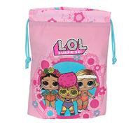 LOL SURPRISE! Glow Girl - Spuntino per pranzo Bag, Portatodo, qualità ottimale, massima resistenza, porta cibo, ricreo, 20 x 25 cm, colore: rosa, Rosa, Estándar, Casual