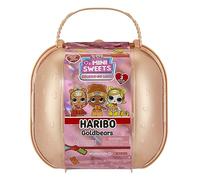 LOL Surprise Loves Mini Sweets Deluxe X Haribo - Goldbears - Include 3 Bambole a Tema Caramelle, Accessori Divertenti e sorprese d’Acqua - Bambole da Collezionare - età 4+