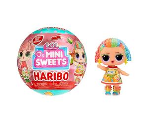 LOL Surprise - Loves Mini Sweets Serie X Haribo - Include 1 bambola a tema caramelle e accessori divertenti - Bambole da collezione - Età 4+