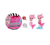 L.O.L. Surprise! Mermaids Makeover Magic Tots - Lucidalabbra fai da te per te e la tua bambola, mescola e crea il trucco, giochi d’acqua, 6 bambole da collezionare - Età 4+