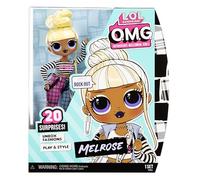 LOL Surprise OMG Bambola alla moda MELROSE con 20 sorprese - La confezione include bambola alla moda, abiti, accessori e supporto - Da collezionare - Età: 4+ anni