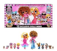 LOL Surprise OMG Movie Magic Studios - Scopri più di 70 sorprese, incluse 12 bambole, 4 palchi, accessori e altro - Confezione riutilizzabile - Da collezione - Regalo per bambini dai 4 anni in su
