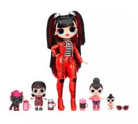 LOL Surprise OMG Spice - Pacco Famiglia - Più di 45 Sorprese - Bambola Fashion Spicy Babe, Bambole Spice, Spicy Kid e Lil Spice, Pet Spicy Kitty - Età 4+