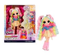 LOL Surprise OMG Sunshine Makeover Fashion Doll: BUBBLEGUM DJ, Include Funzioni che Permettono di Cambiare Colore, Numerose Sorprese e Accessori Favolosi, Età: 4+
