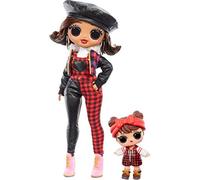 LOL Surprise OMG Winter Chill Bambola Fashion Camp Cutie & Bambola Babe in The Woods con 25 Sorprese