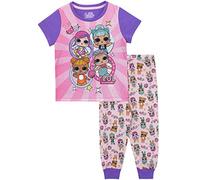 LOL Surprise! Pigiama a Maniche Corta per Ragazze Dolls Rosa 11-12 Anni
