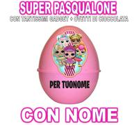 LOL SURPRISE -SUPER PASQUALONE SORPRESONE UOVO DI PASQUA CONTENITORE PER BAMBINA
