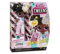 Lol surprise tweens serie 2 gracie skates - bambola da 15cm con 15 sorprese tra cui abiti, accessori, supporto e altro