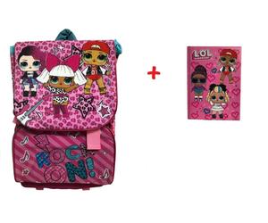 Lol Surprise Zaino da Scuola, Estensibile + diario scuola
