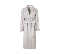 Lola by Sandro Ferrone cappotto lungo con cintura ecrù