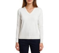 Lola by Sandro Ferrone maglia donna con paillettes bianco latte