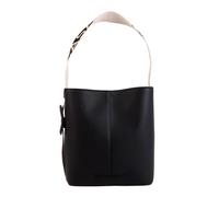 LOLA CASADEMUNT BORSA CON TRACOLLA IN NYLON A CONTRASTO