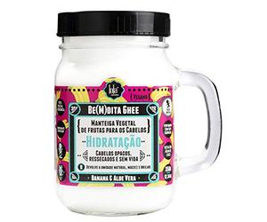 Lola Cosmetics - Maschera Idratante - Banana e Aloe Vera - Capelli Nutrienti e Morbidi - 350 g