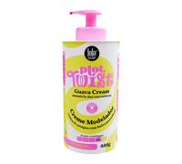 Lola Cosmetics - Plot Twist Guava Cream - Definizione e Controllo per Tutti i Tipi di Capelli - Arricchita con Burro di Guava - Texture Leggera e Non Appiccicosa - 480g - Metodo Riccio Adatto