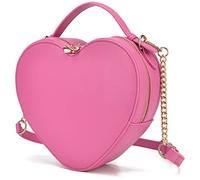 lola mae Borsa a tracolla a forma di cuore per donne, con cerniera