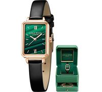 Lola Rose Orologio Donna Quadrante in Pietra di Pavone Verde, Confezione Regalo Alla Moda, Regali per Donne Eleganti e amanti