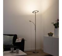 LOLA Smart Lampada a LED da pavimento LOLAsmart Rocco con braccio di lettura 11858-55