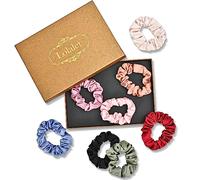 Lolalet Scrunchies per Capelli Seta 8 Pezzi, Elastici Capelli Seta Donna Ragazze-Stile C