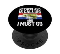 L'Olanda sta chiamando e devo andare in olandese PopSockets PopGrip Adesivo