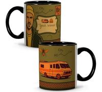 LolaPix Tazza Breaking Jesse. Tazze originali da regalare. Breaking Merchandising La strada. Brocca Birra. Tazze da caffè originali. Regalo Anniversario Uomo Tazza. JESSE