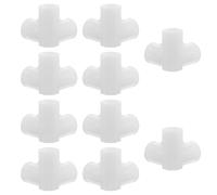 LOLIPPYY 10 Pezzi Connettori per Armadi Modulari in Plastica 10 Pezzi, Giunti Angolari e a 3 Vie per Scaffalature, Accessori per Mobili Portatili Armadio e Scarpiera, Installazione Rapida e