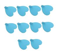 LOLIPPYY 10 pezzi Ganci Adesivi Forma Colorati Resistenti Traccia per Cucina Bagno e Superfici Lisce per Appendere con