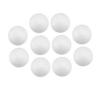 LOLIPPYY 10 Pezzi Sfere Polistirene da Bianche per Decorazioni Natalizie e Lavori Creativi Palline Artigianali per e Modelli Molecolari