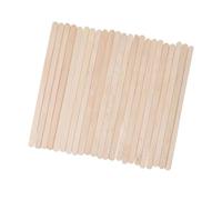 LOLIPPYY 100 pezzi Bastoncini in Legno per Spatola Depilatoria Usa e Getta Resistenti per Cera Calda e Strisce Sicuri Odore per Uso Professionale e Domestico