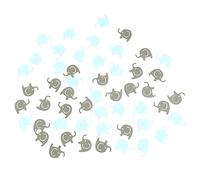 LOLIPPYY 100 Pezzi Di Coriandoli Per Shower Decorazioni Per Shower A Forma Di Elefante Decorazioni Per Show Elefanti Blu Tavoli Di Coriandoli A Forma Di Elefante Decorazioni Per La