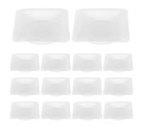 LOLIPPYY 100 pezzi Piatti di Pesatura in Plastica per Laboratorio Barchette Resistenti e Compatte per Pesatura Precisa di Campioni e Polveri Vassoi Portatili per Esperimenti Scientifici