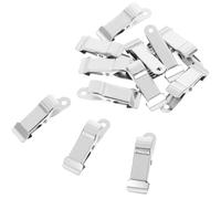LOLIPPYY 12 Pezzi Clip Metalliche Mini Morsetti Molla Piccoli per Foto Carta e Artigianato Fermacarte Leggeri e Resistenti per Progetti DIY