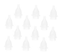 LOLIPPYY 12pezzi Aspiratore Nasale Manuale Per Tappi Silicone Dispositivo Per Pulizia Naso Sicuro e Portatile Pergestione e Raffreddore Infantile