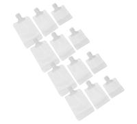 LOLIPPYY 12pezzi Contenitori Da Viaggio Per Lozione e Shampoo Vuoti Tenuta Stagna Bustine Compatte e Riutilizzabili Per Uso Quotidiano e Accessori Da Viaggio