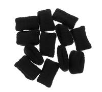 LOLIPPYY 12pezzi Elastic Hair Bands Wide Side Hair Ties Soft Towel Material Non-damaging Ponytail Holders for Women and Girls for Everyday Wear and Various Occasions