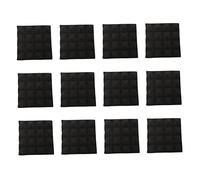 LOLIPPYY 12Pezzi Fonoassorbenti Piramidali per Insonorizzazione Design Decorativo per Studi Registrazione Ktv e Materiale