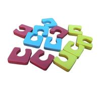 LOLIPPYY 144 pezzi Separatore Dita Piedi in Divaricatore Piedi e Confortevole per Pedicure e Manicure Strumento e Durevole per Rimuovere Cuticole Colori Casuali Colore Colore Casuale