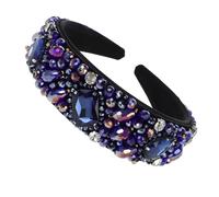 LOLIPPYY 1pezzi Copricapo Tempestato Di Gioielli Scintillante Per Donna Cerchietto Strass Accessori Per Capelli Da Festa Elegante e Prezioso