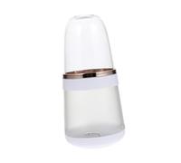 LOLIPPYY 1pezzi Porta Pennelli Cosmetici Rotondo Con Coperchio Organizer Elegante Per Trucco e Accessori Scatola Di Stoccaggio Pratica Per Casa e Ufficio Design Compatto e Leggero Elegante