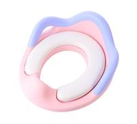 LOLIPPYY 1pezzi Sedile Riduttore Per Wc Per Ragazzo Ragazza Materiale e Confortevole Design Colorato e Maniglie Grandi e Antiscivolo Per Esperienza Apprendimento Del Vasino e Divertente