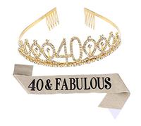 LOLIPPYY 1set Completo Di Corone e Fasce Per Compleanno Decorazione Per Feste Per Donne e Uomini Comfort e Stile Anni
