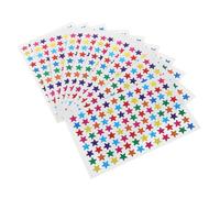 LOLIPPYY 2 confezioni Stickers Stelle Piccole Brillanti per Ricompense Pacchi Adesivi Sicuri per Scuola e Insegnanti Decalcomanie per Premiazioni Classroom