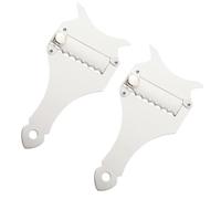 LOLIPPYY 2 Pezzi Affetta Tartufi in Acciaio Inox 2 Grattugie per Formaggio e Cioccolato Utensili da Cucina Resistenti per Uso Domestico e Taglio Tartufo Professionale