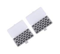 LOLIPPYY 2 Pezzi di Accessori per Macchina da Cucire Filo di Spugna Forniture Organizer Rocchetti Scomparti Compatti Contenitore per Artigianato Cucito Plastica Viaggio