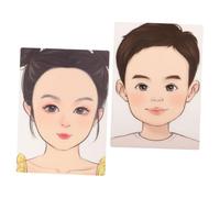 LOLIPPYY 2 Pezzi Lavagna per Pittura Riutilizzabile per Realistica in Silicone Template Lavabile per Esercizi Face Painting e creatività per Ragazzi e Ragazze