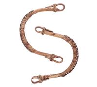 LOLIPPYY 2 pezzi Manico per Teiera in Bambù Accessorio Sostitutivo Antiscottatura per Manico Teiera in Design Vintage Elegante Impugnatura Sicura e Facile da Installare Compatibile con