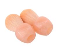 LOLIPPYY 2 Pezzi Pennelli Cipria Mini Spazzola Morbida per e Blush Pennelli Trucco Compatti per Viso e Unghie Applicatori Fluffy per Make-up Art Portatili e Resistenti