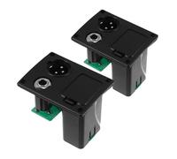 LOLIPPYY 2 Pezzi Scatola Batteria 9v per Pick-up Attivo Chitarra e Basso, Custodia in Plastico e Metallo Portatile e Resistente per Performance su Palco