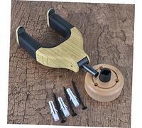 LOLIPPYY 2 pezzi Supporto da Parete per Chitarra in Legno Massello Ganci Staccabili con Culla Profonda per Chitarra Acustica e Strumenti Corda Facile da Installare e Protettivo Colori