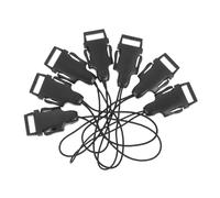 LOLIPPYY 20 pezzi Quick Neck Strap Adapter per Fotocamera Connettore Qd per Tracolla con Anello Wire Loop Adattatore per Cinghie Fotografiche Sgancio Rapido Accessori Pratici per Tracolla