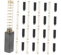 LOLIPPYY 20 Pezzi Spazzole Carboncini per Motori Elettrici Macchine da Cucire da Ricambio Carbon Brush per Riparazione Motore Installazione Rapida e Prestazioni Stabili